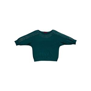 Love Scarlett Women's 3/4 Dolman Sleeve Sweater w/Embellishments_Size XL